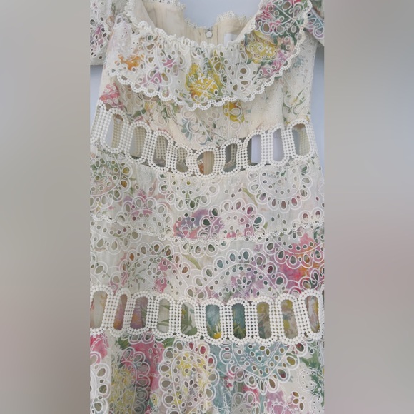 ZIMMERMANN / Heathers Off Shoulder Dress (LONG WEEKEND SALE/ one pc only) - Picture 9 of 12